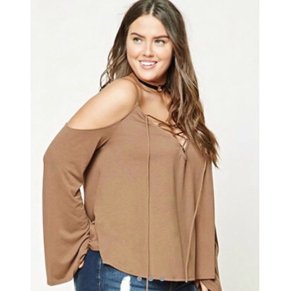 cold shoulder shirt forever 21